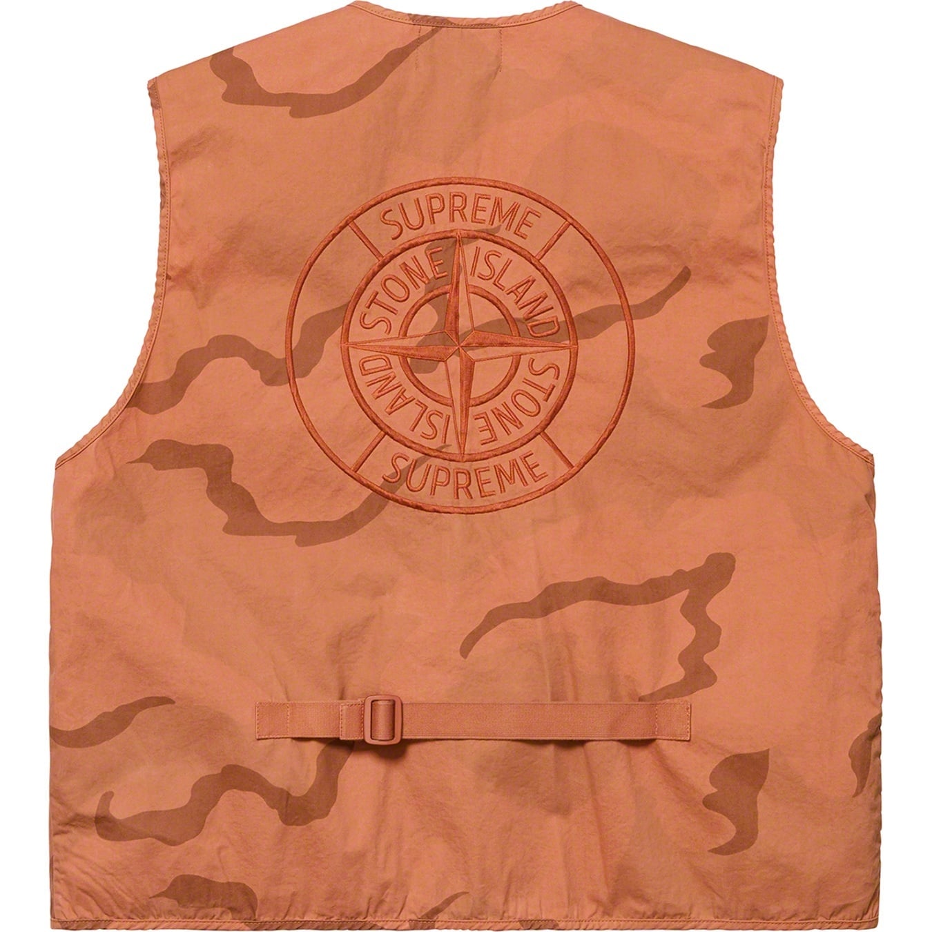 Supreme®/Stone Island® Camo Cargo Vest view 5